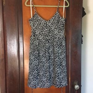 Loft summery animal print dress